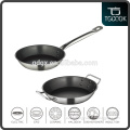 Food grade metal composite bottom non-stick frying pan